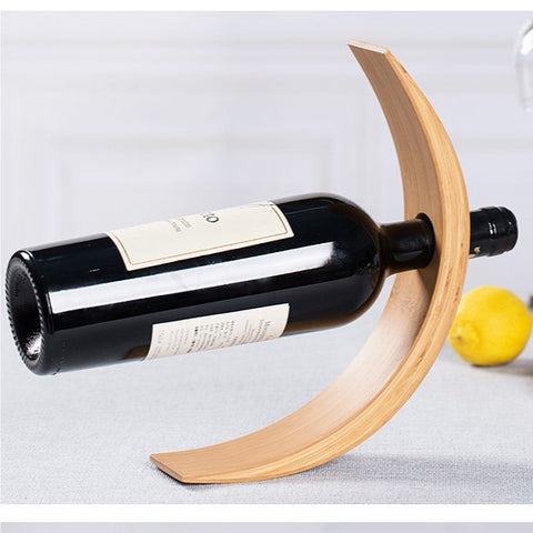 Eclipse Wooden Wine Holder