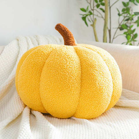 Pumpkin Plush Pillow Fall Halloween Decor