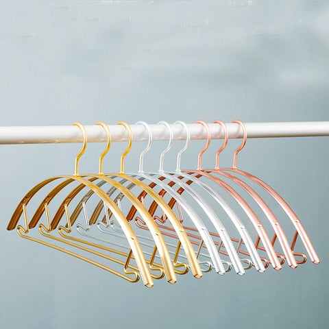 Arched Aluminum Clothes Hangers