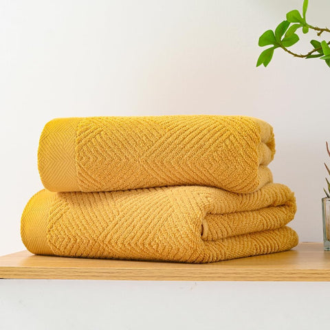 100% Cotton Bath Towel Set 3-Piece