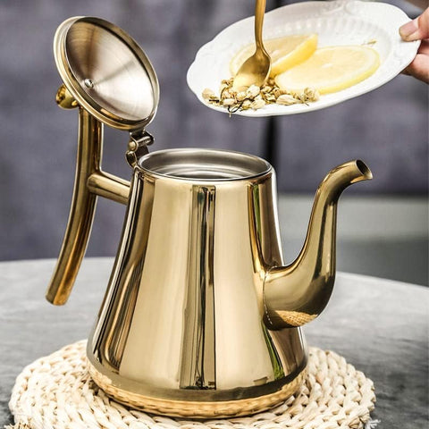 Stainless Steel Teapot with Infuser