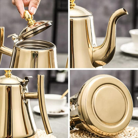 Stainless Steel Teapot with Infuser