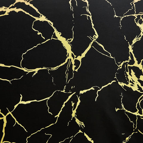 Black & Gold Marble Duvet Cover Set | Bedding Set(3PCS)