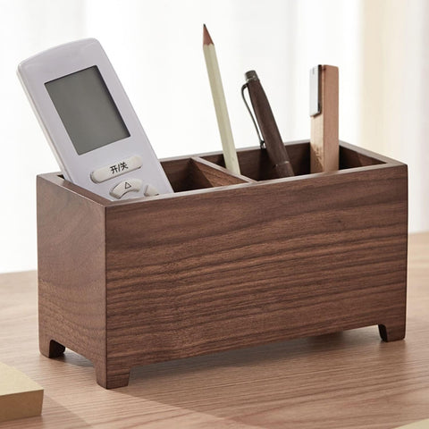Wooden Desk Organizer With Calendar