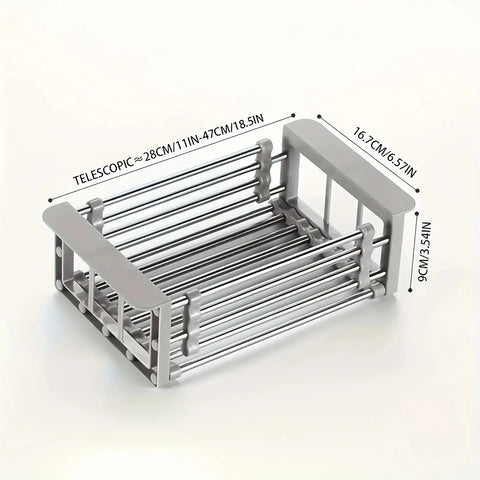 Extendable Sink Drain Basket