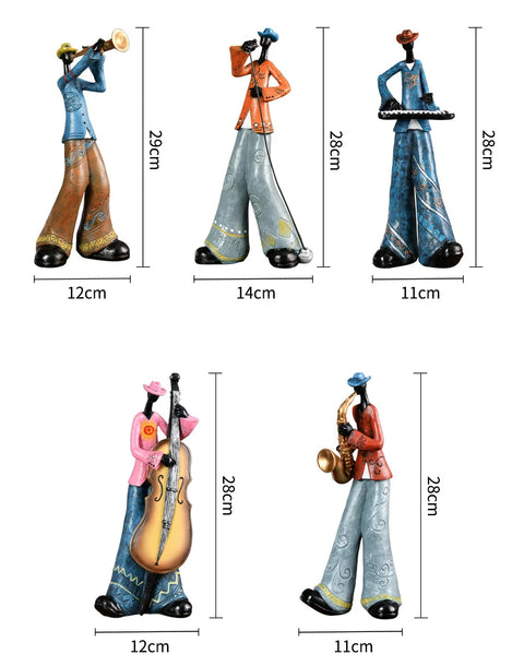 Swingtone Jazz Band Musician Figurine