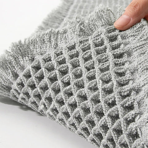 Waffle Weave Bathroom Mat