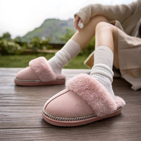 Women's Faux Fur Winter Slippers