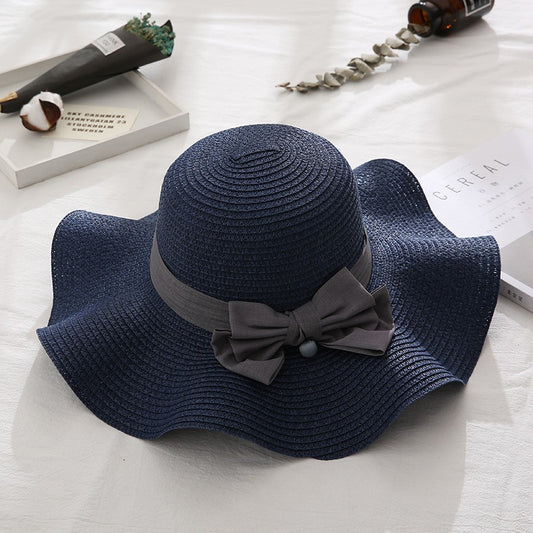 LUNA PEARL BOW SUN HAT