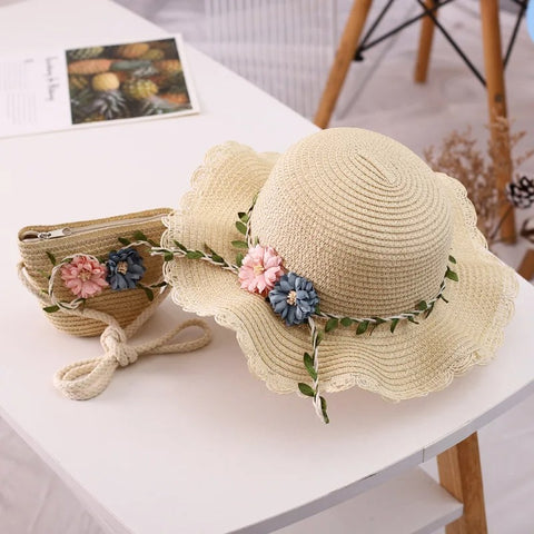 Amelia Bloom Hat & Bag