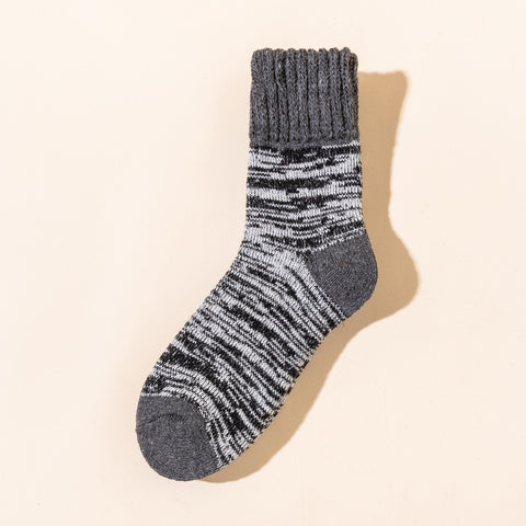 Men's Wool Winter Crew Socks 5-Pack
