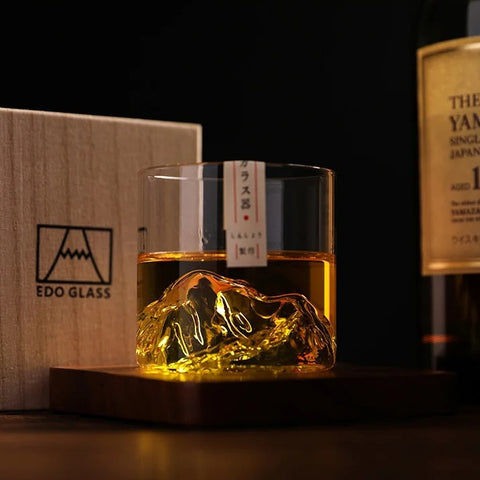 Fuji Mountain Whisky Glass