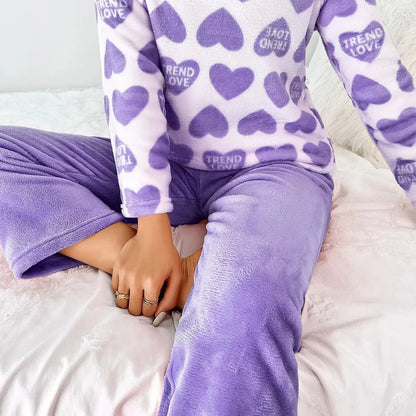 COZY FLANNEL PAJAMA SET