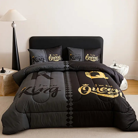 King & Queen Duvet Cover Bedding Set