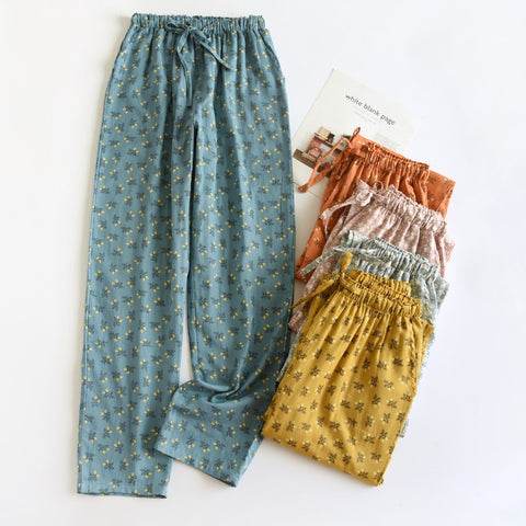 Women's Cotton Gauze Pajama Pants
