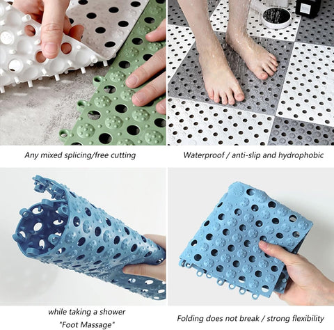Interlocking Non Slip Shower Mat