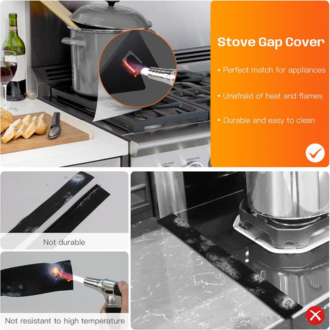 Extendable Steel Stove Gap Cover
