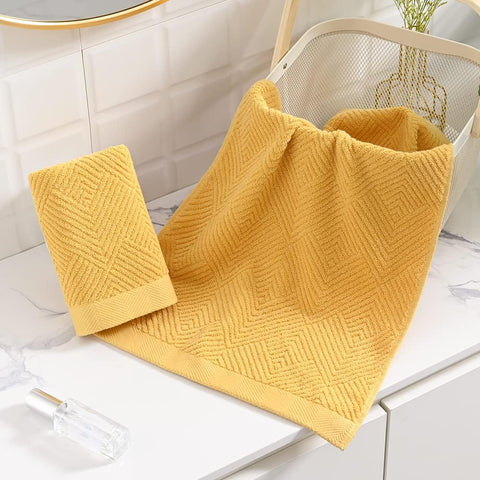 100% Cotton Bath Towel Set 3-Piece
