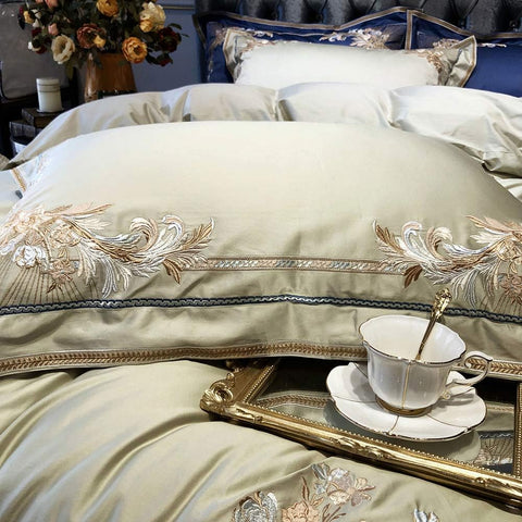 Champagne Egyptian Cotton Bedding Set