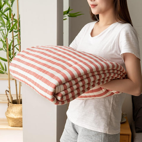 Natsuki Stripped Lightweight Cotton Quilt