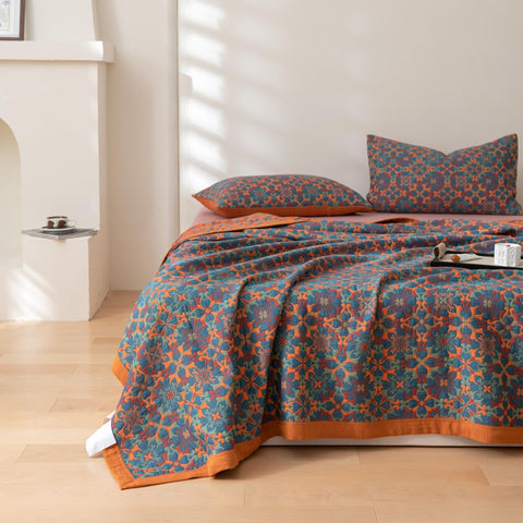 Nehari Cotton Reversible Quilt