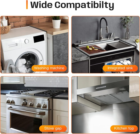 Extendable Steel Stove Gap Cover