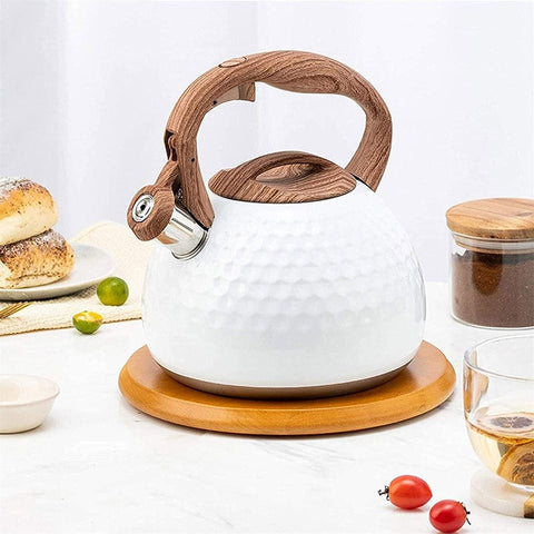 Stainless Steel Whistling Tea Kettle