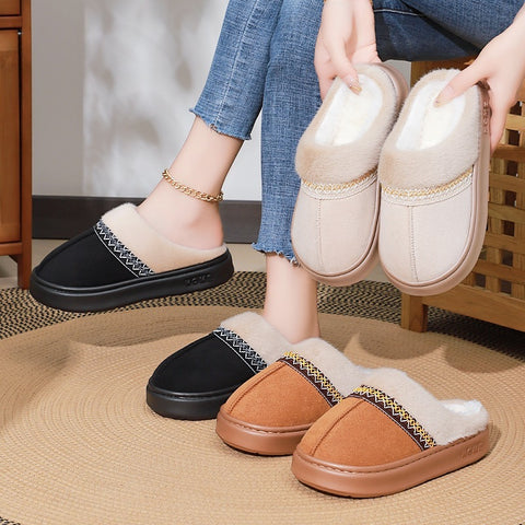 Plush Fur Women Slippers