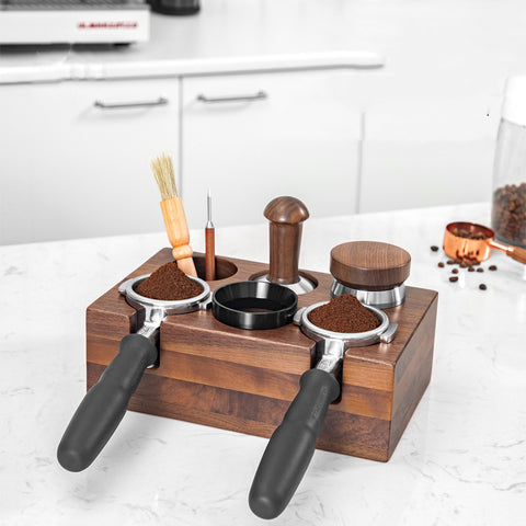 Valtino Walnut Tamping Station