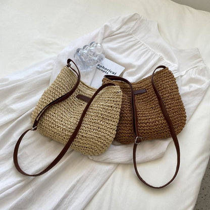 NICHE STRAW TOTE BAG