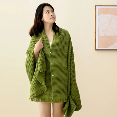 Cotton Waffle Weave Spa Towel