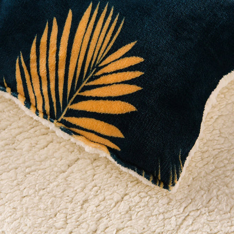 Winter Sherpa Blanket with Quilt Core