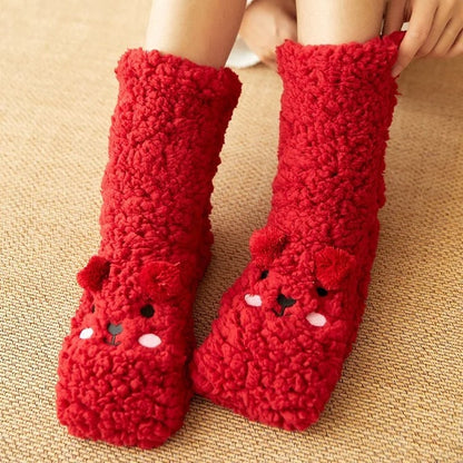 BEARLY COZY SOCKS