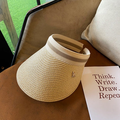 ELARA STRAW SUN VISOR
