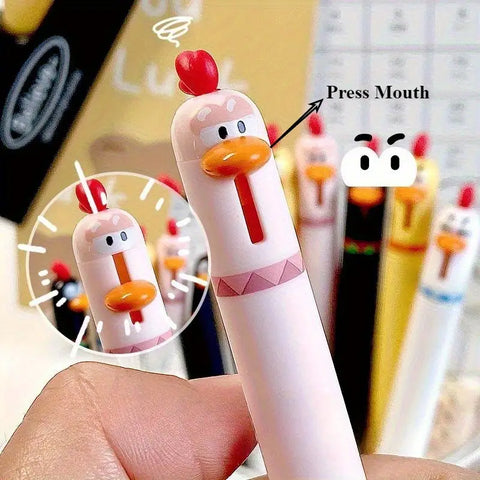 Clucky Chic Chicken Gel Pen