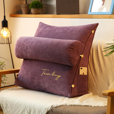 Reading Pillow with Adjustable Backrest