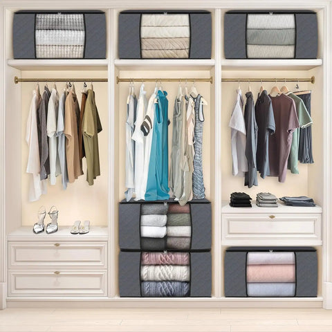 Foldable Clothes Storage Bag Organizer
