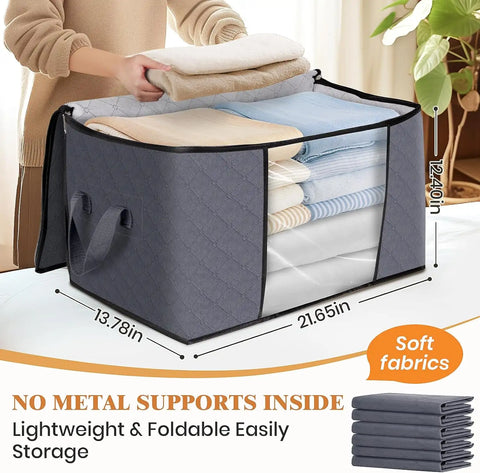 Foldable Clothes Storage Bag Organizer