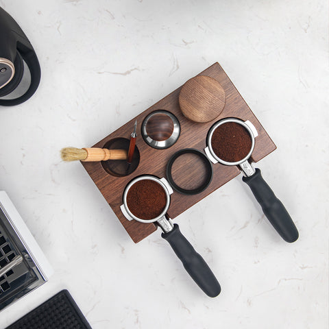 Valtino Walnut Tamping Station