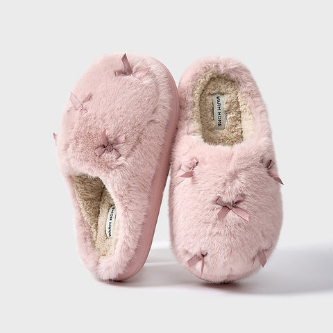 Women's Fuzzy House Slippers
