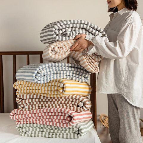 Natsuki Striped Summer Quilt