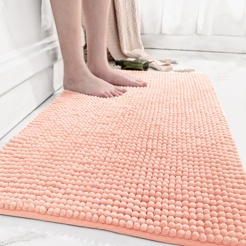 Super Absorbent Chenille Bathroom Mat
