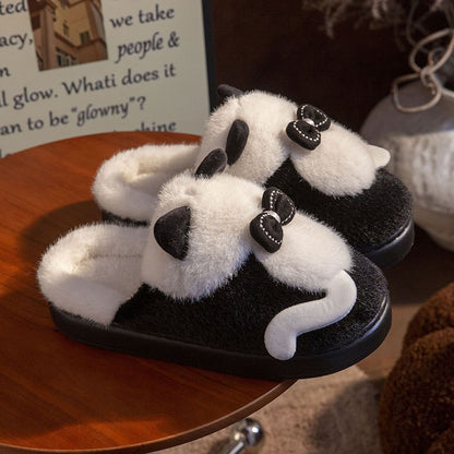 MIYU PLUSH CAT SLIPPERS