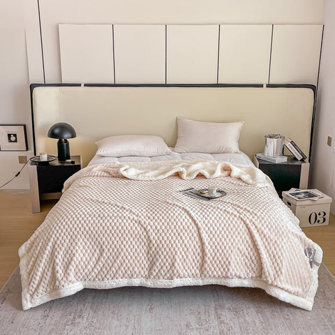 Winter Bubble Blanket - Cozy & Super Plush