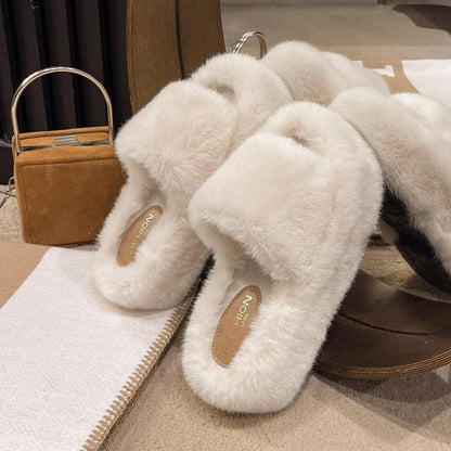 ASTRID PLUSH LOUNGE SLIPPERS