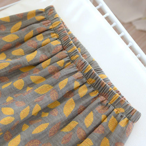 Kasane Retro Cotton Pajama Set