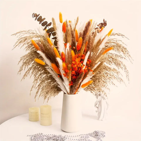 Fall Harvest Dried Pampas Bouquet