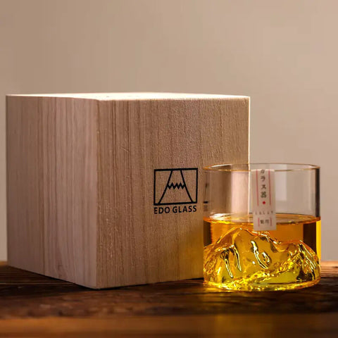 Fuji Mountain Whisky Glass