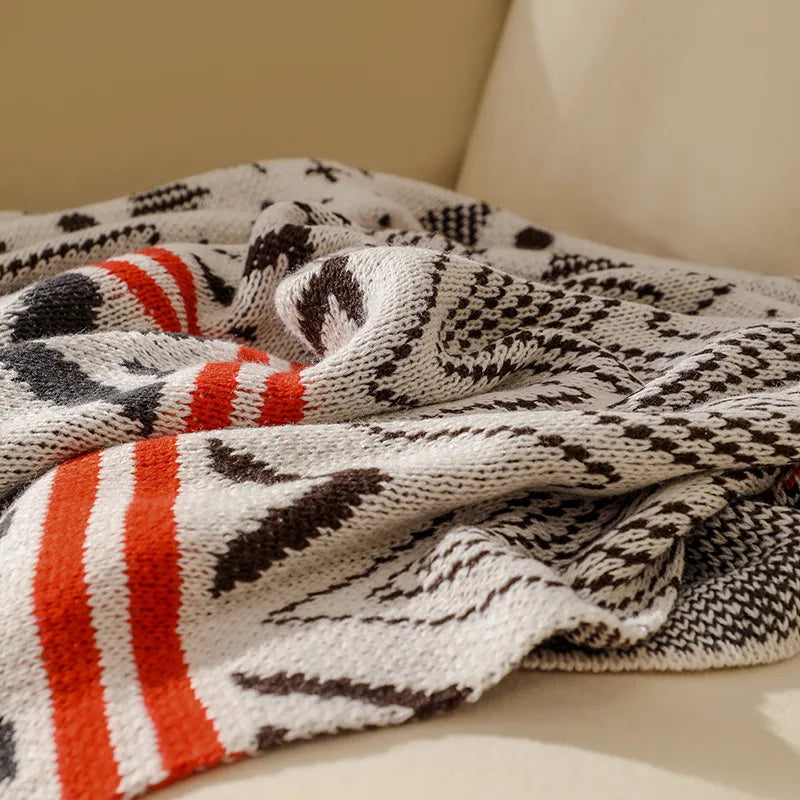 SOLVANA BOHEMIAN DECORATIVE BLANKET