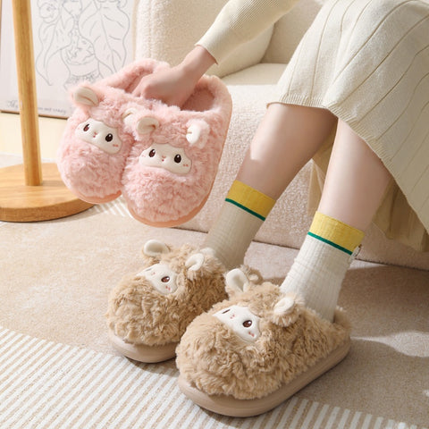 Cozy Sheep House Slippers